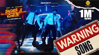 Warning Song  Bachelor Party  Diganth Yogi Achyuth  Vijay Prakash  Arjun Ramu  Rakshit Shetty [upl. by Knoll25]