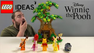 LEGO Ideas Disney Winnie The Pooh Set 21326 Review [upl. by Htieh]