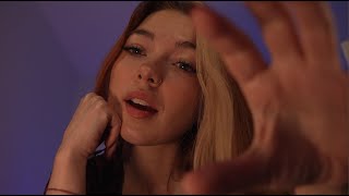 The most comforting face tapping amp scratching 🥰 ASMR  unintelligible whispers amp mumbling [upl. by Ailimac796]