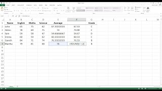 Decimal Places How To Round Numbers In Excel [upl. by Ollecram600]