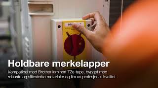 Brother PTE560BTSP profesjonell merkemaskin med integrert Bluetooth koffert og 4 x TZetape [upl. by Patty]