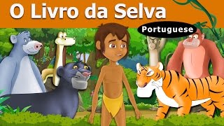 O Livro da Selva  The Jungle Book in Portuguese  Contos Infantis  Portuguese Fairy Tales [upl. by Mateo]