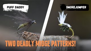 Fly Tying the CDC Puff Daddy and Smokejumper [upl. by Nylitak]