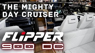 Flipper 900 DC  Motorboat of The Year 2024  Walkthrough at Helsinki International Boat Show [upl. by Rimaj]