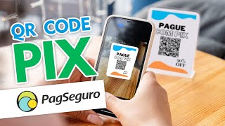 Como criar QR Code Pix no Pagseguro [upl. by Aiclef]