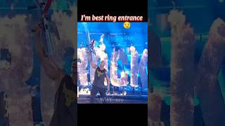 Im best ring entrance wwe wweshorts shorts [upl. by Kcinomod]