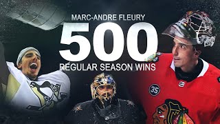 MarcAndre Fleury reaches 500 career wins [upl. by Abner]