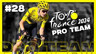 TOUR DE FRANCE 2024  PRO TEAM 28  Cime de la Bonette amp Monaco [upl. by Demy]