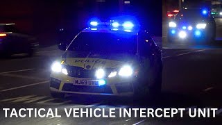 HIGHSPEED Unmarked Tactical Vehicle Intercept Units CUPRA ATECA GOLF R amp Skoda Octavia VRS [upl. by Oynotna]