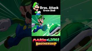 Bros Attack Green shell Mario and Luigi Brothership game play mario [upl. by Sopher]