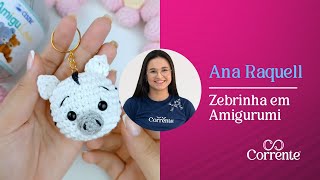 Zebrinha em Amigurumi [upl. by Shulock]