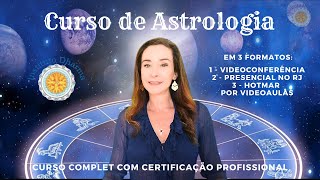 Curso Completo de Astrologia  Formação Profissional [upl. by Lasonde]