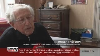 La légion dhonneur pour un Lillois de 102 ans [upl. by Annavas]