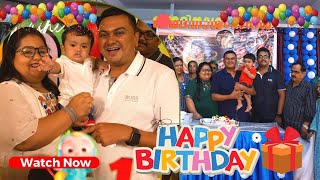 Rishis First Birthday  Cinematic Vlog by Rishi S Bhakthan amp Weva Photography [upl. by Anikahs]