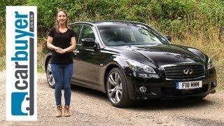 Infiniti M saloon 2013 review  Carbuyer [upl. by Weiser]