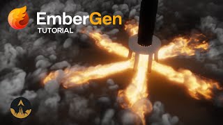 EmberGen Tutorial Starship Launch RealTime VFX Simulation  RedefineFX [upl. by Brent]