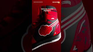 Introducing Akatsuki Sneakers a Limited Edition Launch with only 500 Pairs akatsuki anime [upl. by Hannahc]