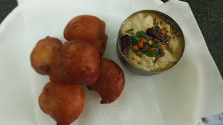 preparing Mysore bonda recipe mysorebonda mysorebondarecipe bondarecipe food foodlover foodie [upl. by Kerrin]