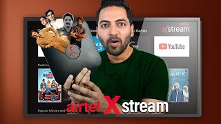 Airtel Xstream Fiber Unboxing  The Unlimited Entertainment Box [upl. by Curzon422]