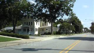 Oriental NC Driving over the bridge into and through this quaint little town [upl. by Handy]