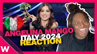 🇮🇹 Italy Eurovision 2024 Reaction Angelina Mango with quotLa noiaquot [upl. by Asenad369]