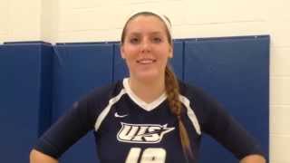 Sr MB Nikki Madoch Postgame Interview [upl. by Greggory963]