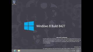 Taking a look at Windows 8 Build 8427 [upl. by Etteniuq11]