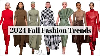 The Best 2024 Fall Fashion Trends [upl. by Carrew461]