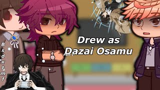 Tmf react to Drew as Dazai Osamu  tmf x bsd  gcrv  Part 1 [upl. by Kylah499]