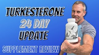 Nutra Innovations Turkesterone Review  My 24 Day Update  Turkesterone Gains [upl. by Annoel]