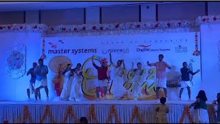 Master Systems Onam celebration 2022 onam groupdance fun happy malayalam mallu energy [upl. by Einuj728]