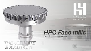 HollfelderGuhring HPC Face mills  The ultimate evolution [upl. by Bertasi]