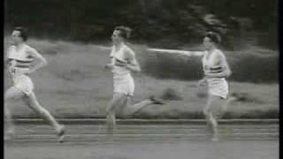 Roger Bannister breaks the four minute mile [upl. by Alahc]