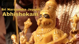 Sri Narasimha Jayanti 2015  Abhishekam [upl. by Luzader521]