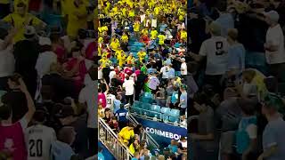 MASSIVE FIGHT Breaks Out in Uruguay vs Colombia 🚨 soccer copa uruguay [upl. by Eiboj]