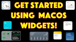 MacOS How to Work with Desktop Widgets and Why You Should Use Them [upl. by Walston]