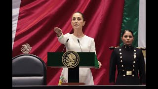 Claudia Sheinbaum tomó protesta como la primera presidenta de México [upl. by Rayford]