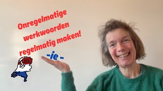 onregelmatige werkwoorden met ie [upl. by Ojyllek]