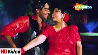 Pehle Pyaar Ki Pehli Yeh Barsaat HD  Dil Hai Betaab 1993  Ajay Devgn Pratibha  Udit Narayan [upl. by Garrek]