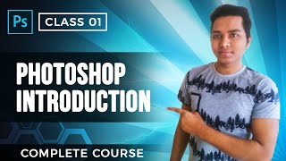 Adobe Photoshop CC 2019 Bangla Tutorial for BEGINNERS Part 1 [upl. by Nahgrom373]