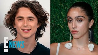 Lourdes Leon Opens Up About quotFirst Boyfriendquot Timothée Chalamet  E News [upl. by Julieta700]