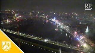 Silvester 20182019 So schön war das Feuerwerk in Düsseldorf [upl. by Yeldarb512]