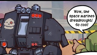 Dreadnoughts Biggest Secret  Warhammer 40k Comic Dub [upl. by Calder]