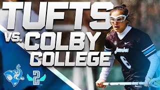 Tufts v Colby Womens Lacrosse Highlights  2024 [upl. by Arrej]