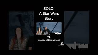 SOLO A Star Wars Story movie reaction up now on our channel starwars hansolo [upl. by Ahtennek]