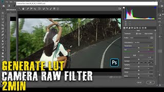 How to Generate Luts from Photoshop  Camera Raw Filter  2 Min  Tutorial Hindi [upl. by Nov]