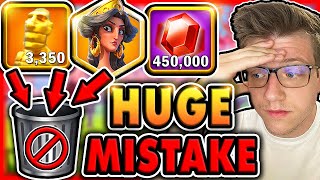 8 BIGGEST Mistakes I REGRET in Rise of Kingdoms [upl. by Boyse]