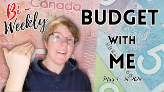 BiWeekly Budget With Me  May 1 14 2024 [upl. by Einitsed786]