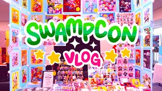 Artist Alley Vlog ♡ SwampCon 2024 [upl. by Nedac]