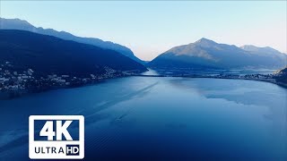 LAGO DI LUGANO meraviglioso in 4K [upl. by Florencia323]